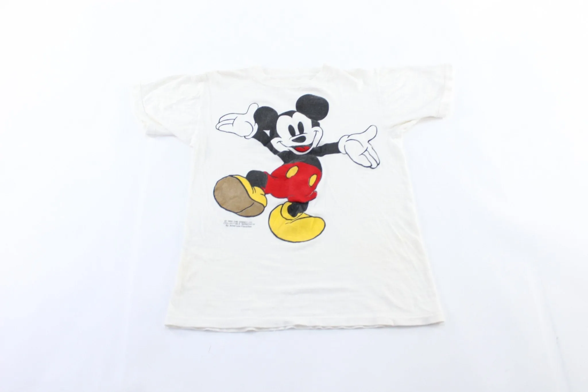 1986 Disney Mickey Mouse Graphic T-Shirt