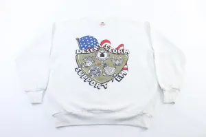 1991 Support Desert Storm Graphic Sweatshirt