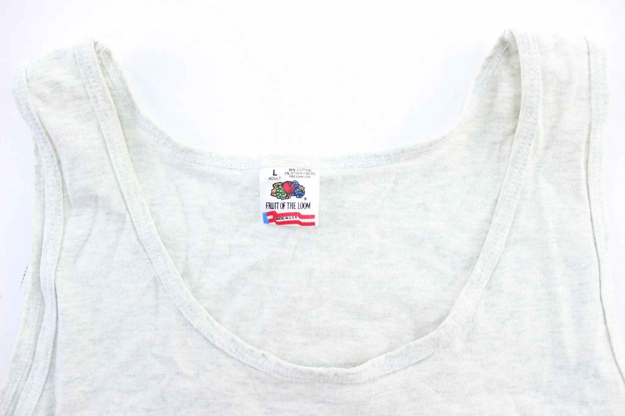 1994 Warner Bros Taz & Wile E. Coyote Roller Skating Graphic Tank Top