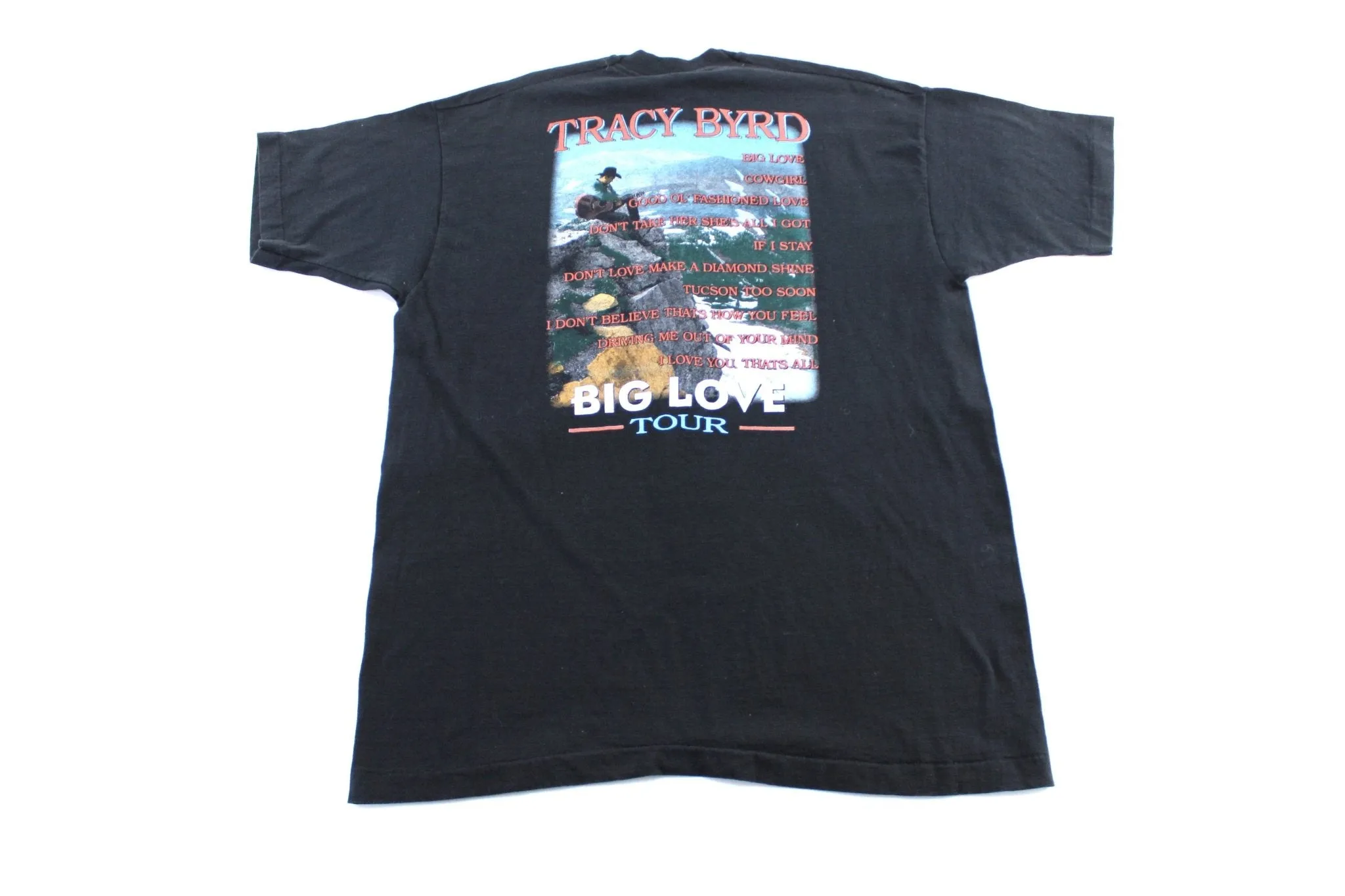 1996 Tracy Byrd Big Love Tour T-Shirt