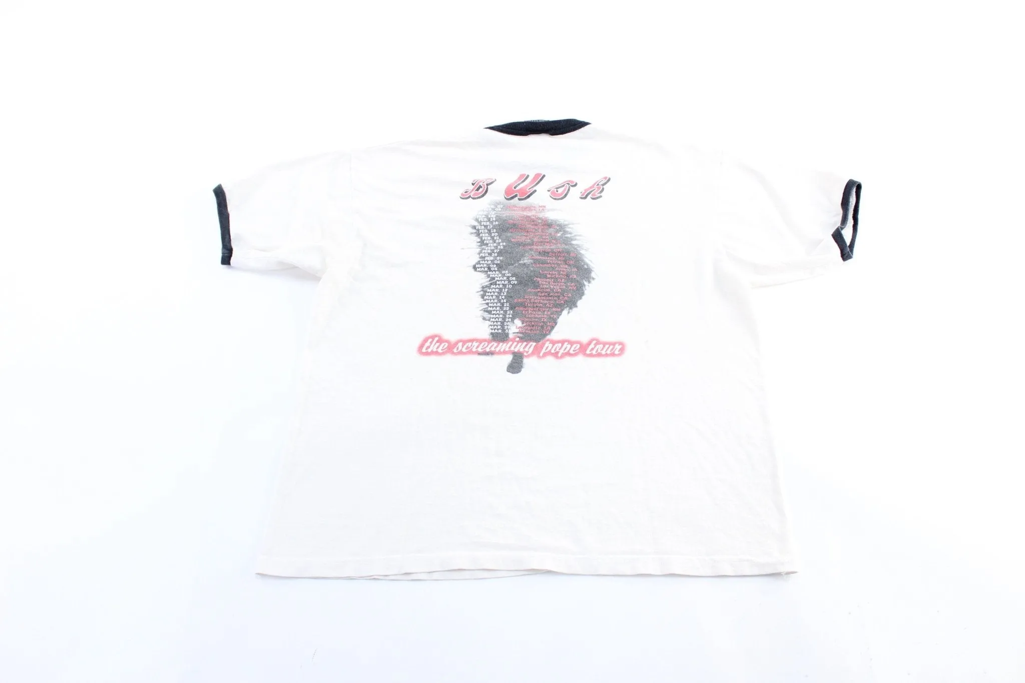 1998 Bush The Screaming Pope Tour T-Shirt