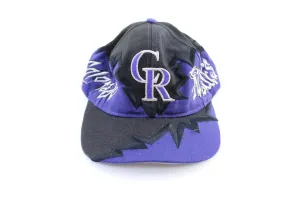 90's Colorado Rockies Jagged Edge SnapBack Hat