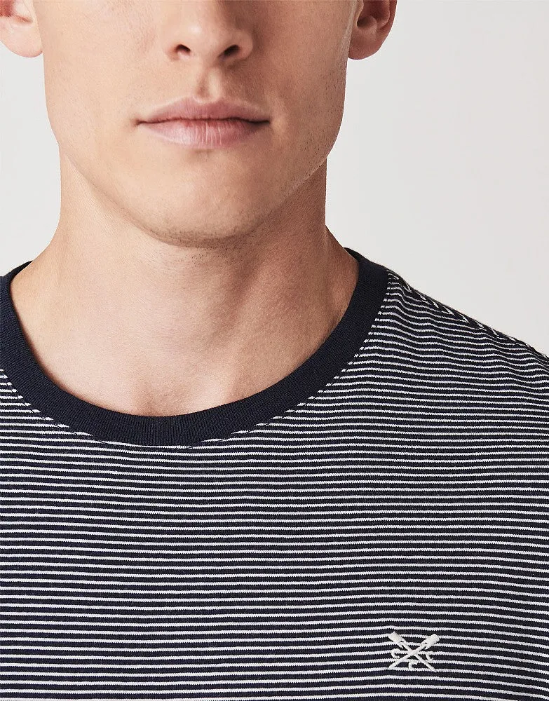 Crew Clothing Fine Stripe T-Shirt