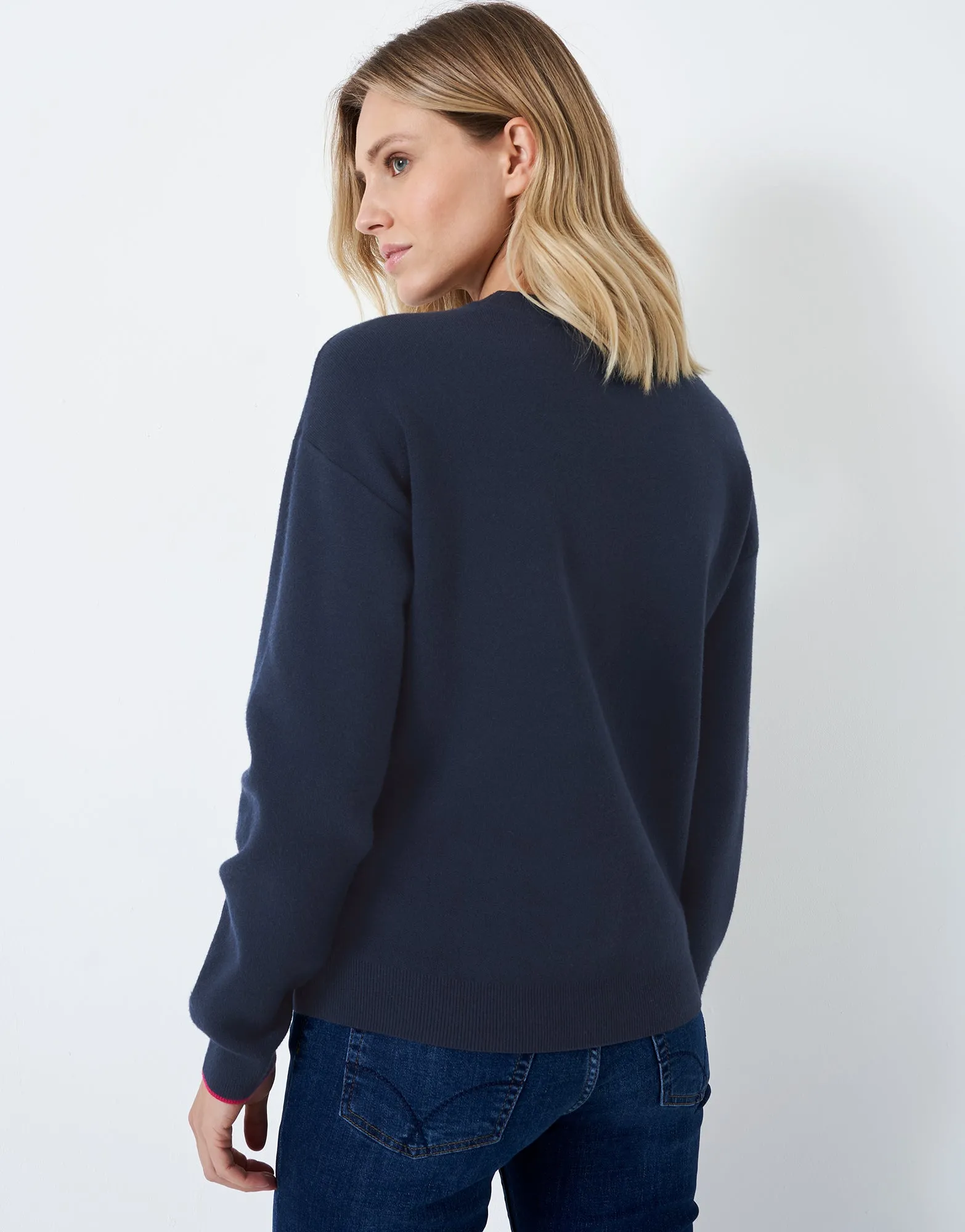 Crew Clothing Kiefer Heart Jumper