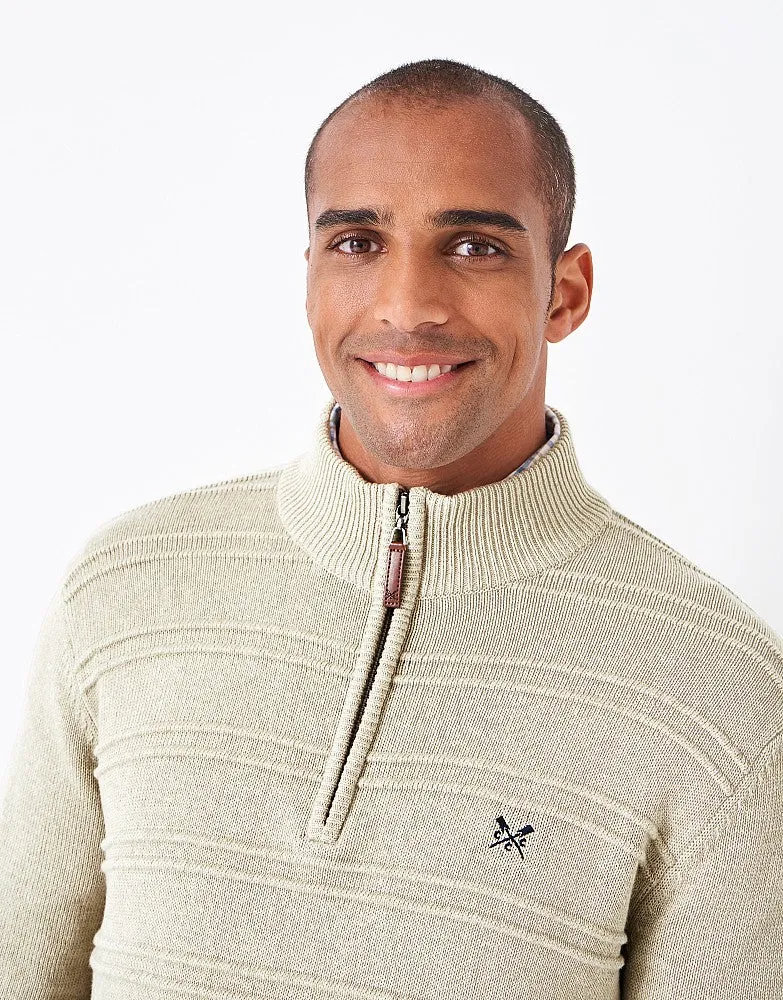 Crew Clothing Westcombe Half Zip Jumper