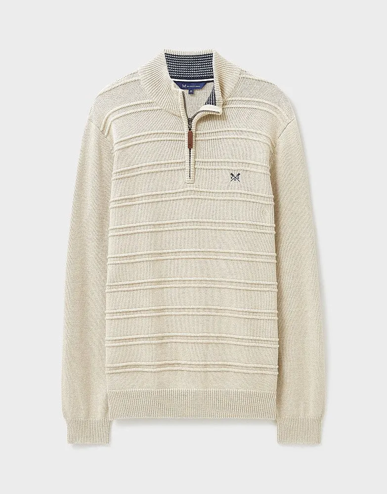 Crew Clothing Westcombe Half Zip Jumper