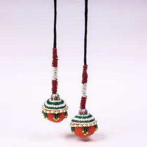 Handmade Beadwork Latkan Tassels for Clothing