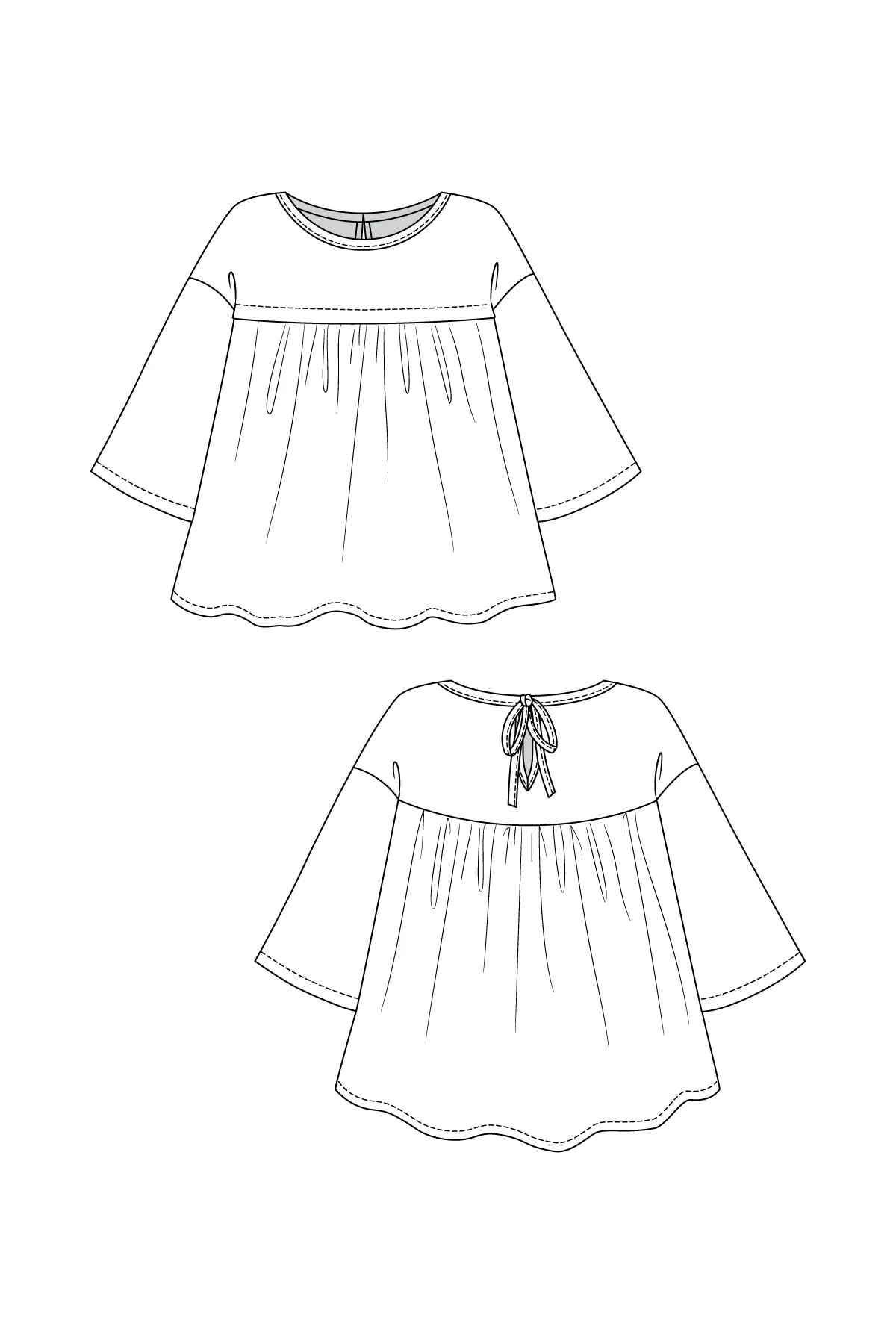 PDF Pattern - Syli Blouse | Named Clothing
